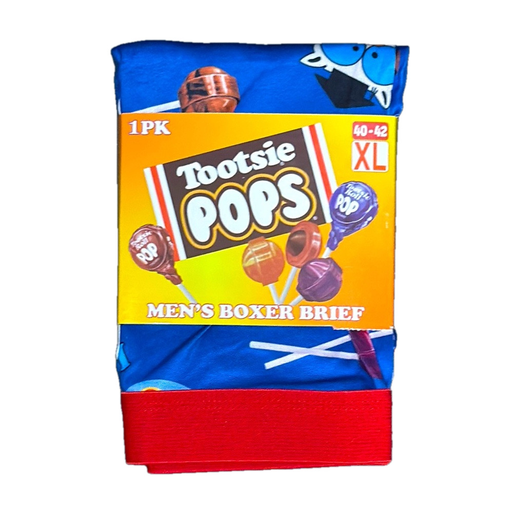Mens Tootsie Pops Licensed Boxer Briefs - Size Extra Large XL - NWT